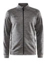 Craft Trainingsjacke ADV Unify (funktionelles Recyclingpolyester) dunkelgrau Herren